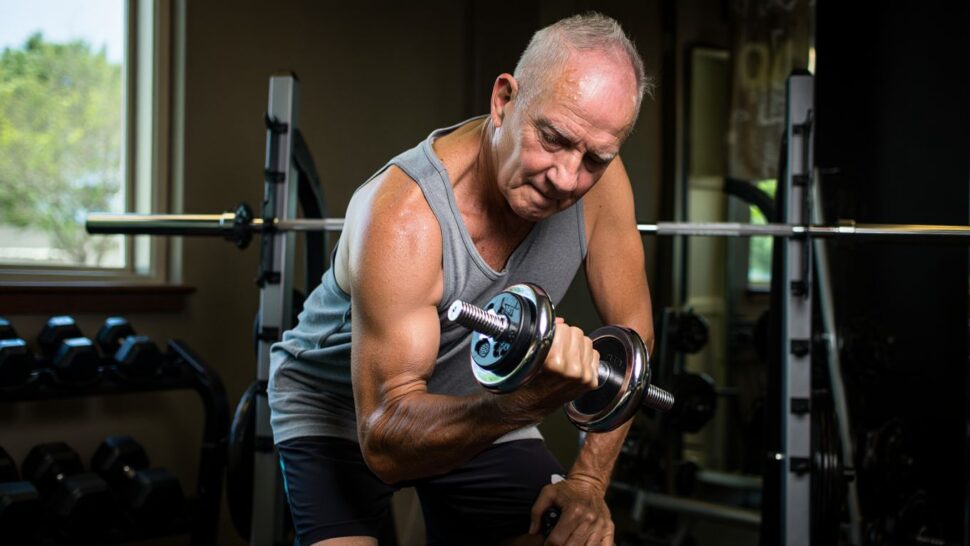 Après 40 ans la masse musculaire baisse de 1% par an sans entraînement