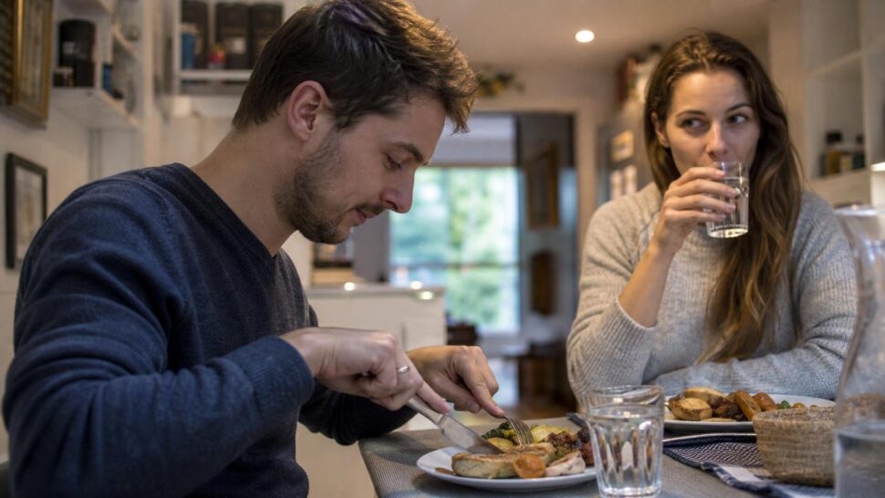 Ceux qui nʼont jamais de reflux ont trois habitudes à table en commun