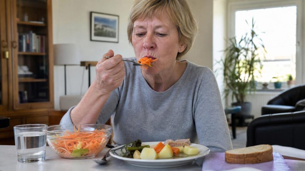 Manger les légumes avant les féculents fait chuter le pic de glycémie après le repas