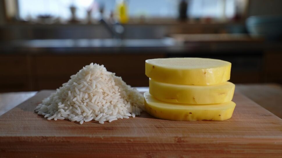 Riz ou pommes de terre: lequel est vraiment meilleur pour la glycémie