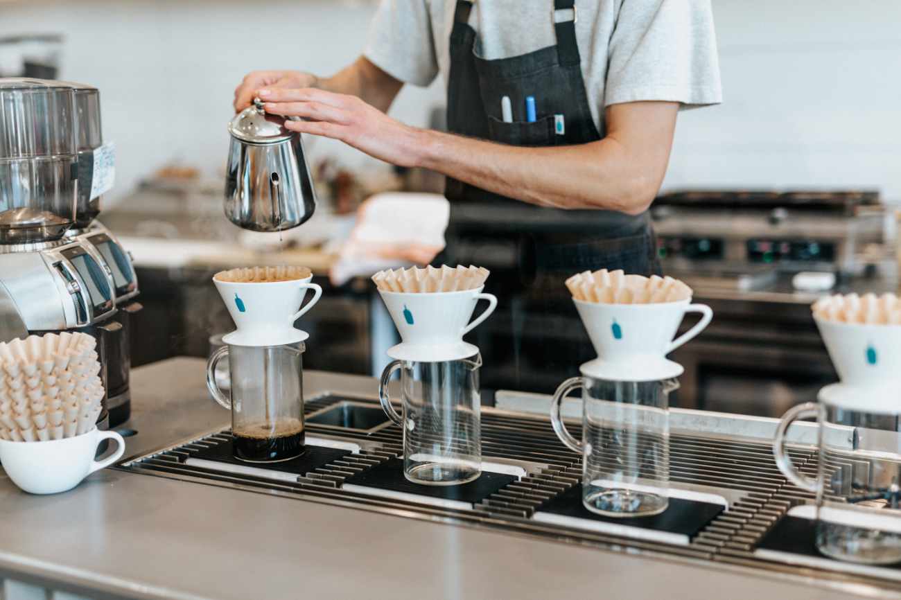 Dégustation d'un café filtre