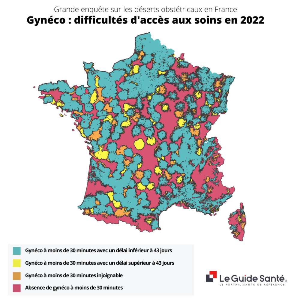 Gynéco : difficultés d'accès aux soins en 2022
