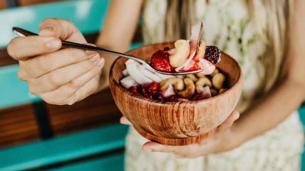 Petit déjeuner sain et équilibré anti-stress