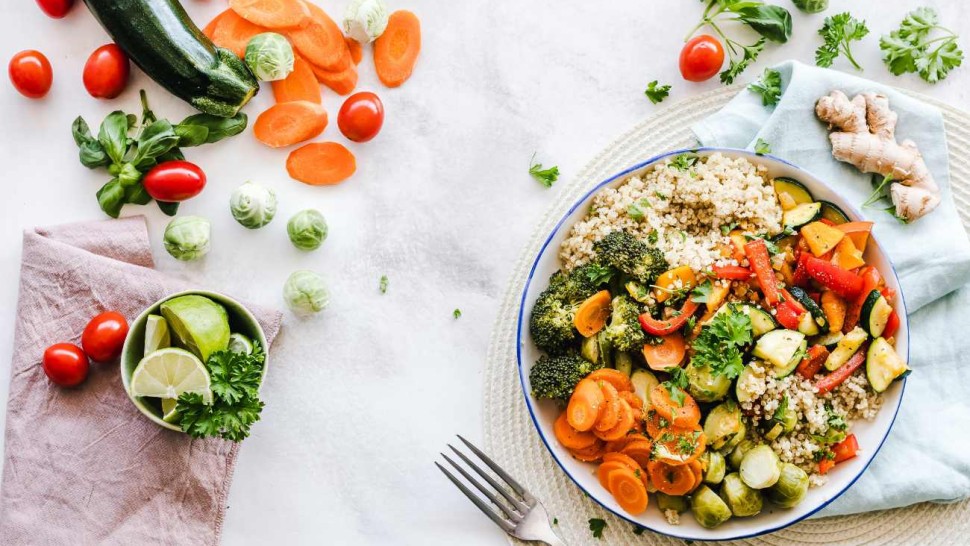 Idée de plat avec une alimentation méditerranéenne