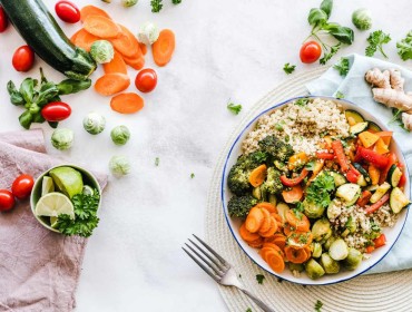 Idée de plat avec une alimentation méditerranéenne