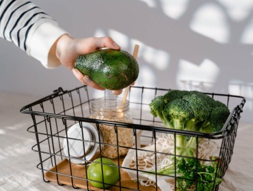 fruits et legumes dans un panier