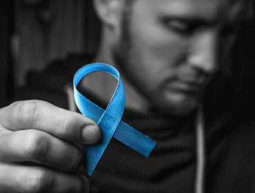 Ruban bleu journée mondiale de la prostate