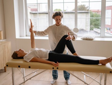 Séance de shiatsu traditionnel