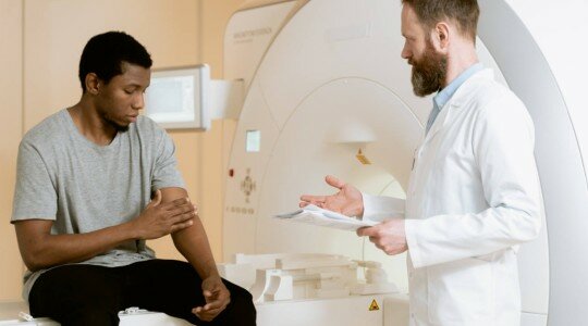 Patient pris en charge pour une IRM